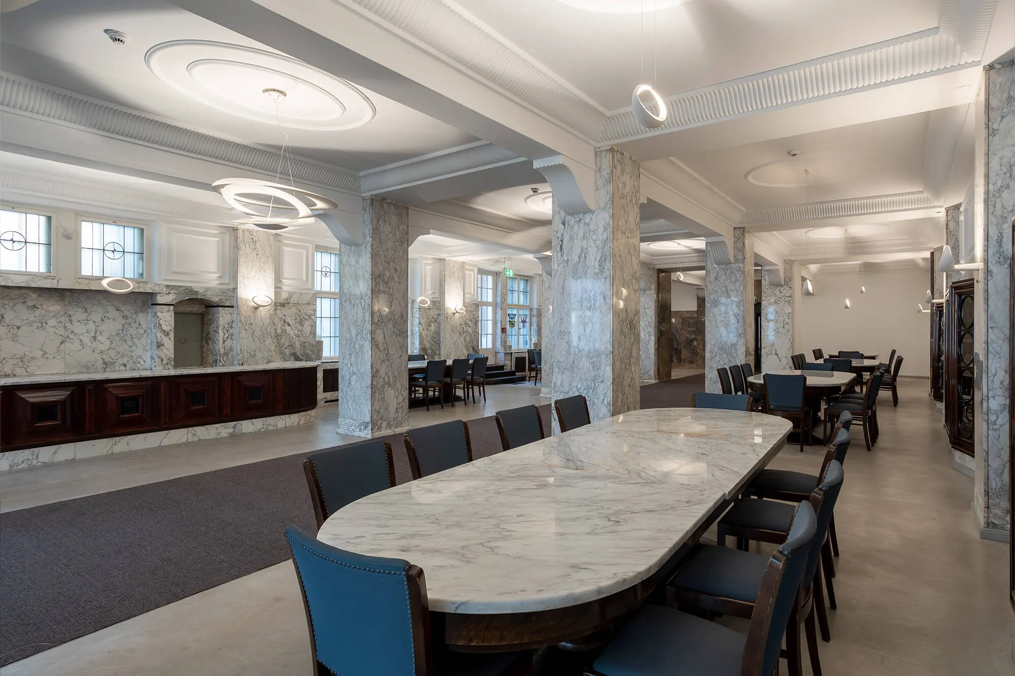 Historischer Marmorsaal im HAG‑QUARTIER